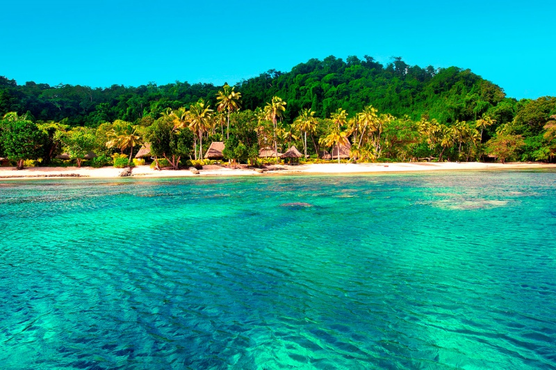 isole piccole andare in bicicletta fiji